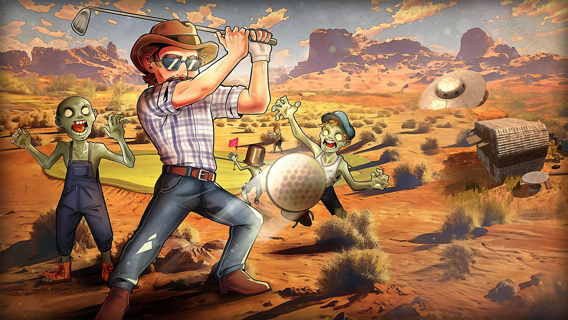 Golf vs Zombie cover image