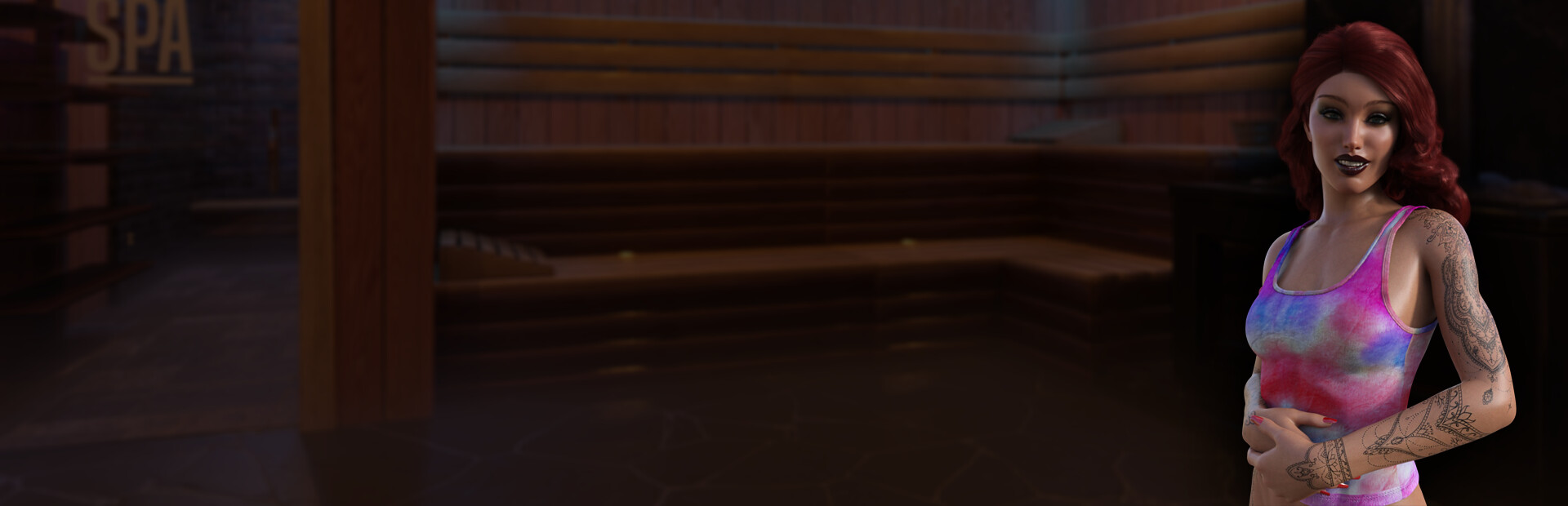 Sexy Memory Puzzle - Futanari Sauna cover image