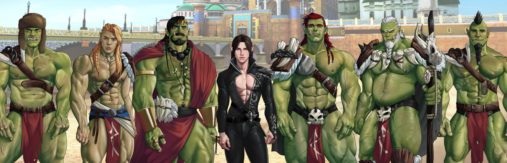 Orc Covenant: Gay Bara Orc Visual Novel cover image