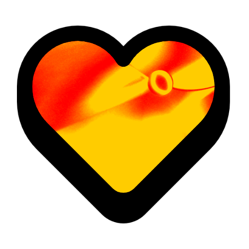 Holo Heart Sticker