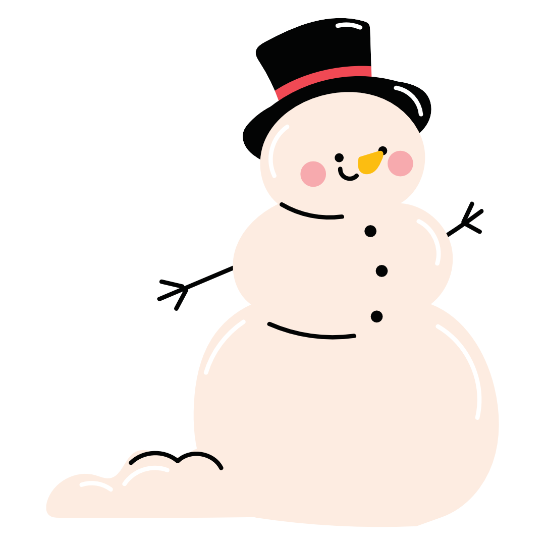 Snowman Sticker