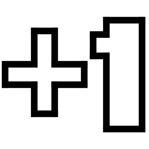 Idler Plus One Sticker