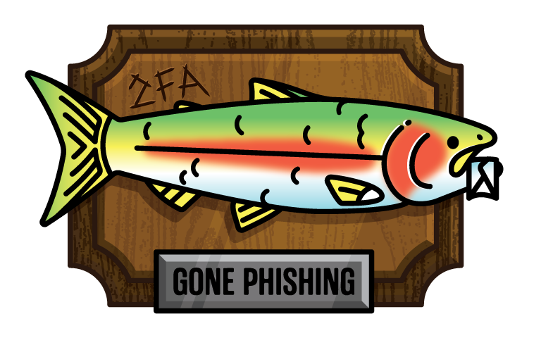 Gone Phishin Sticker