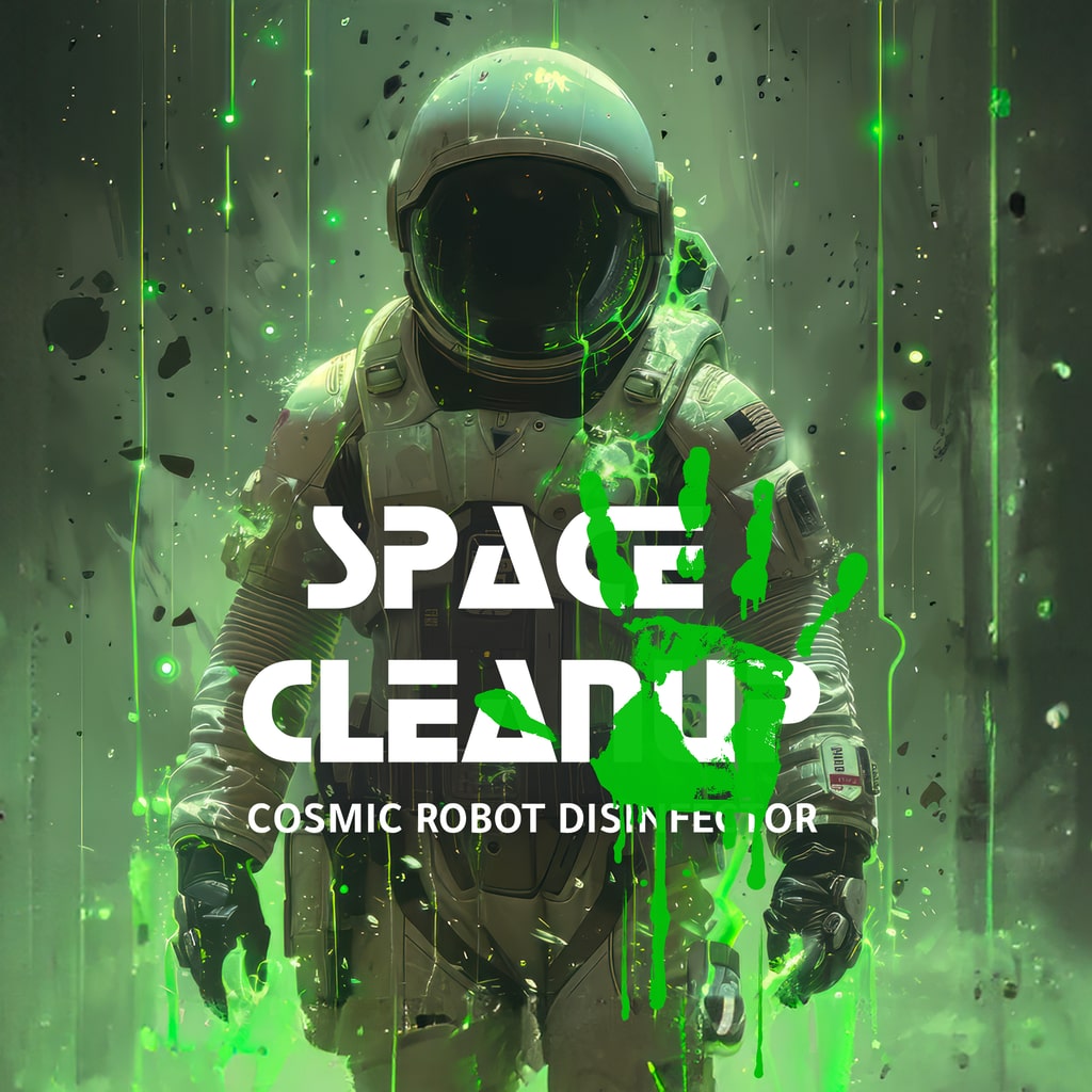 SPACE CLEANUP: Cosmic Robot Disinfector