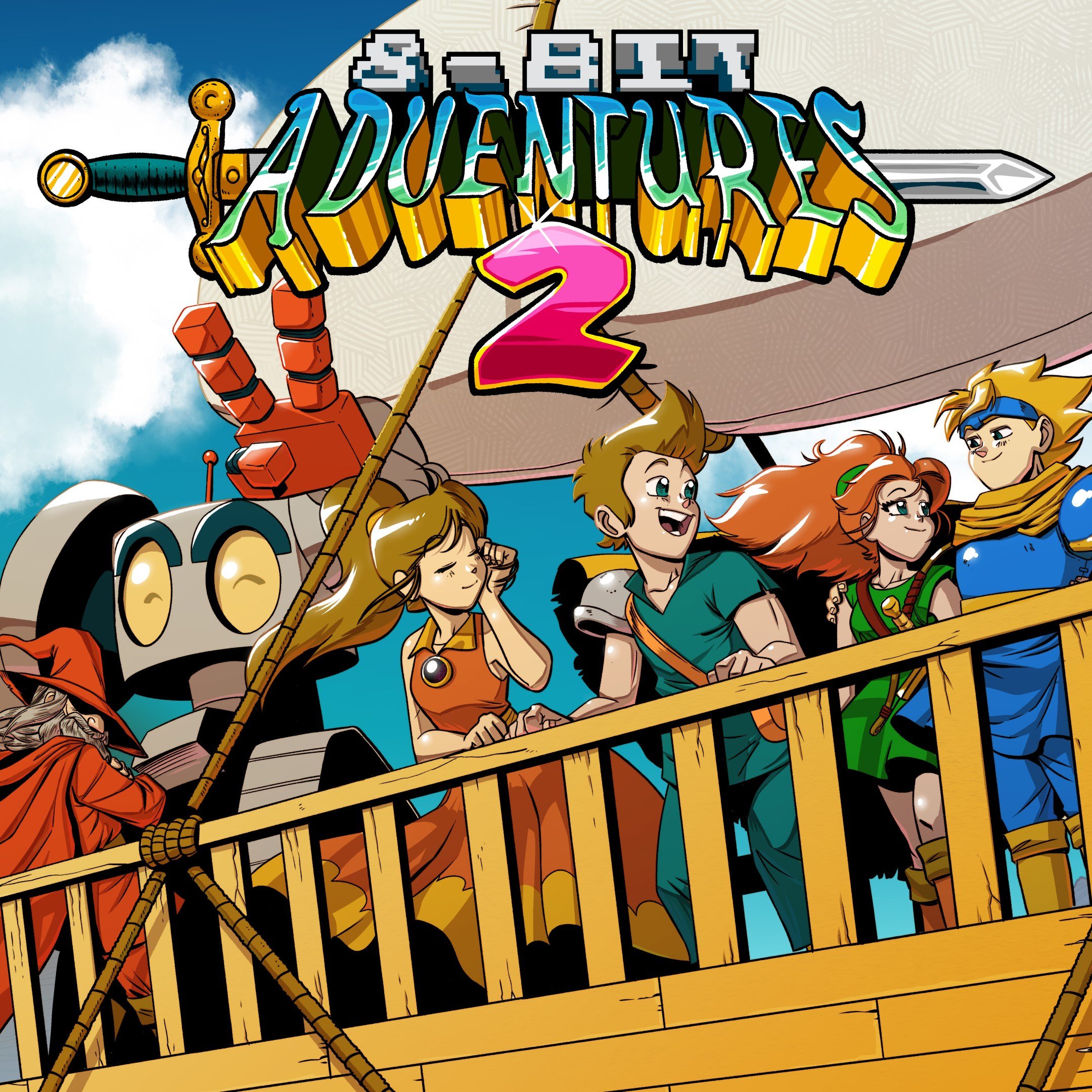 Boxart for 8-Bit Adventures 2