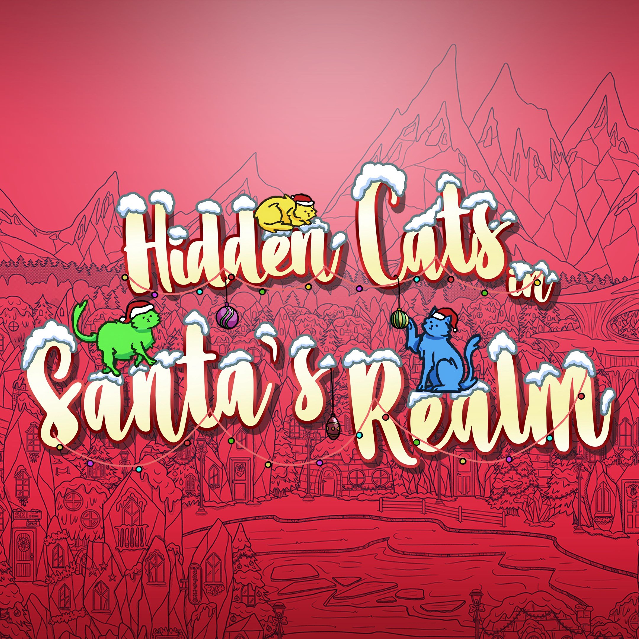 Hidden Cats in Santa\'s Realm