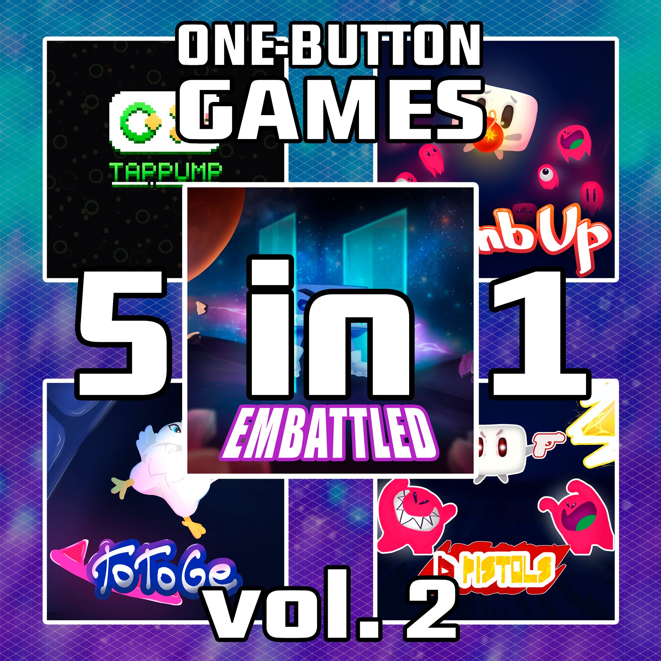 One Button Games 5-in-1 vol. 2 (Xbox One)