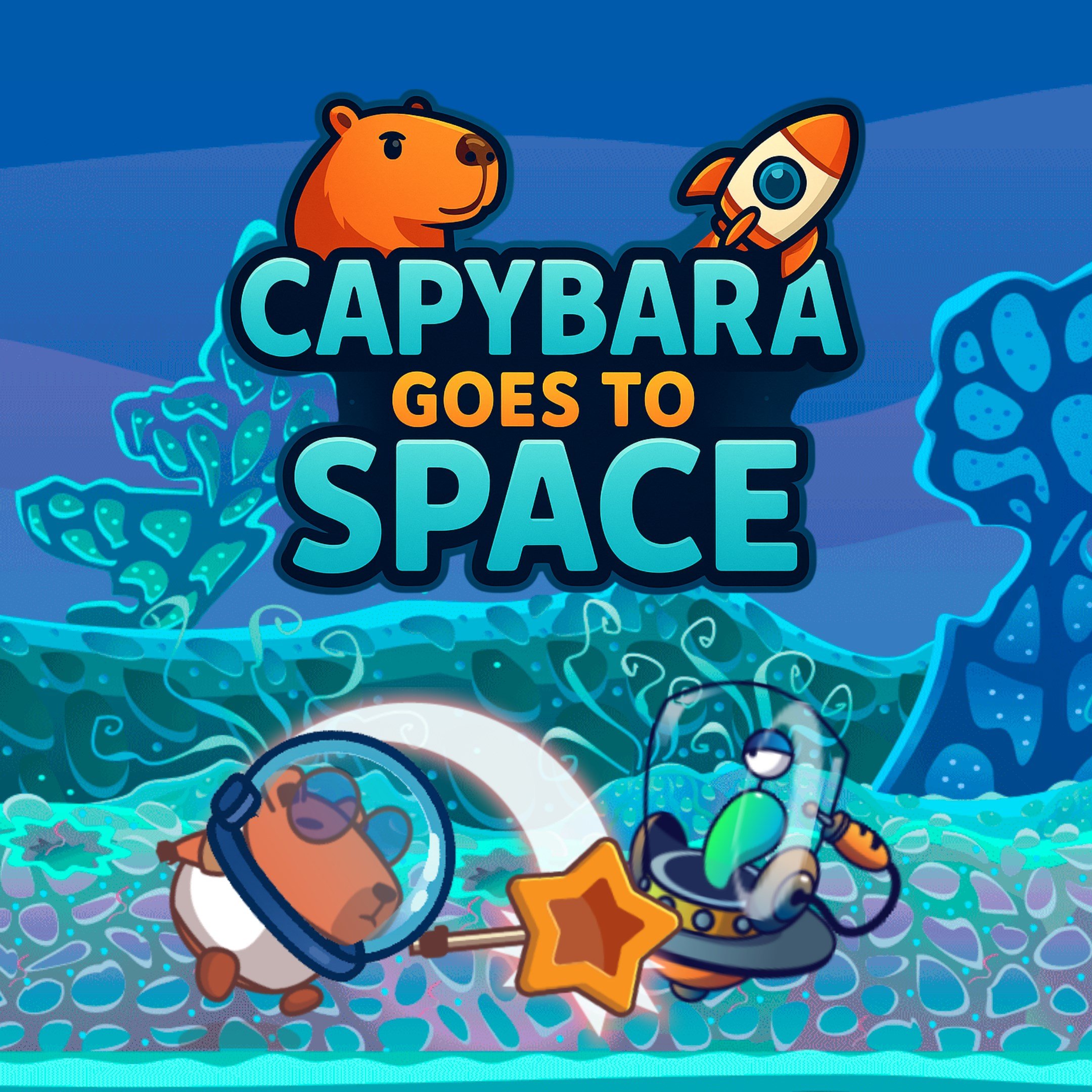 Boxart for Capybara Goes to Space (Windows)