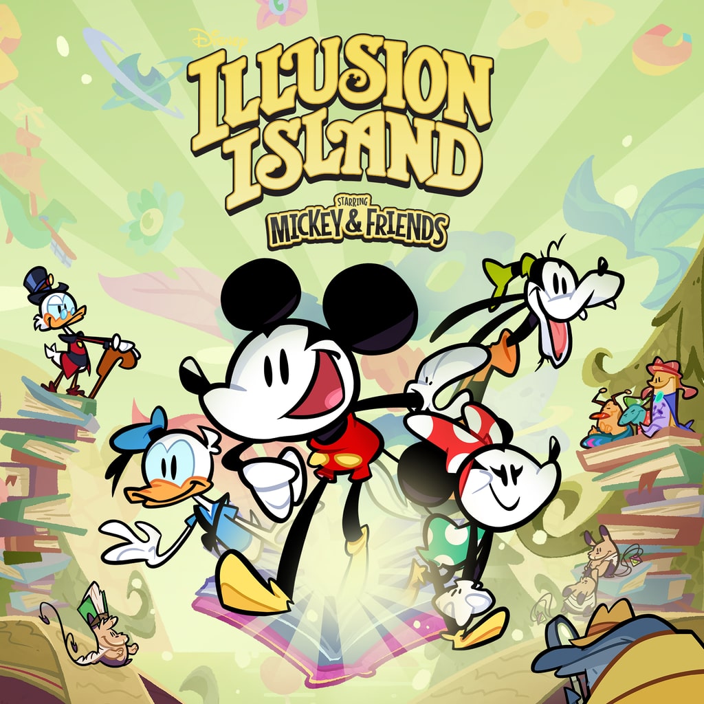 Boxart for Disney Illusion Island Starring Mickey & Friends