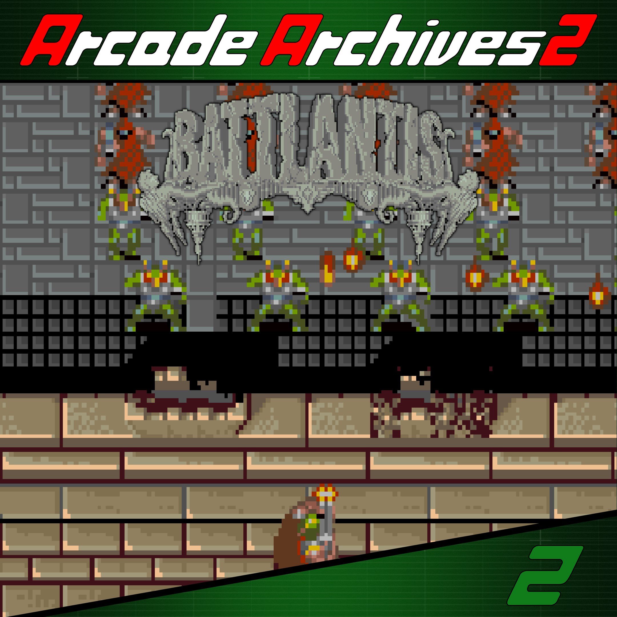 Boxart for Arcade Archives 2 BATTLANTIS