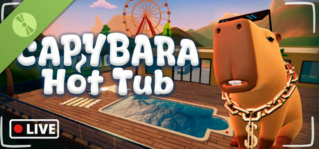 Capybara Hot Tub Demo