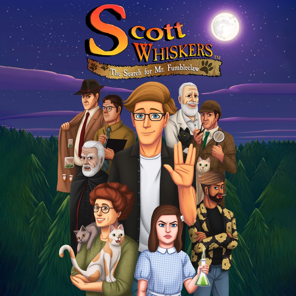 Boxart for Scott Whiskers in: the Search for Mr. Fumbleclaw