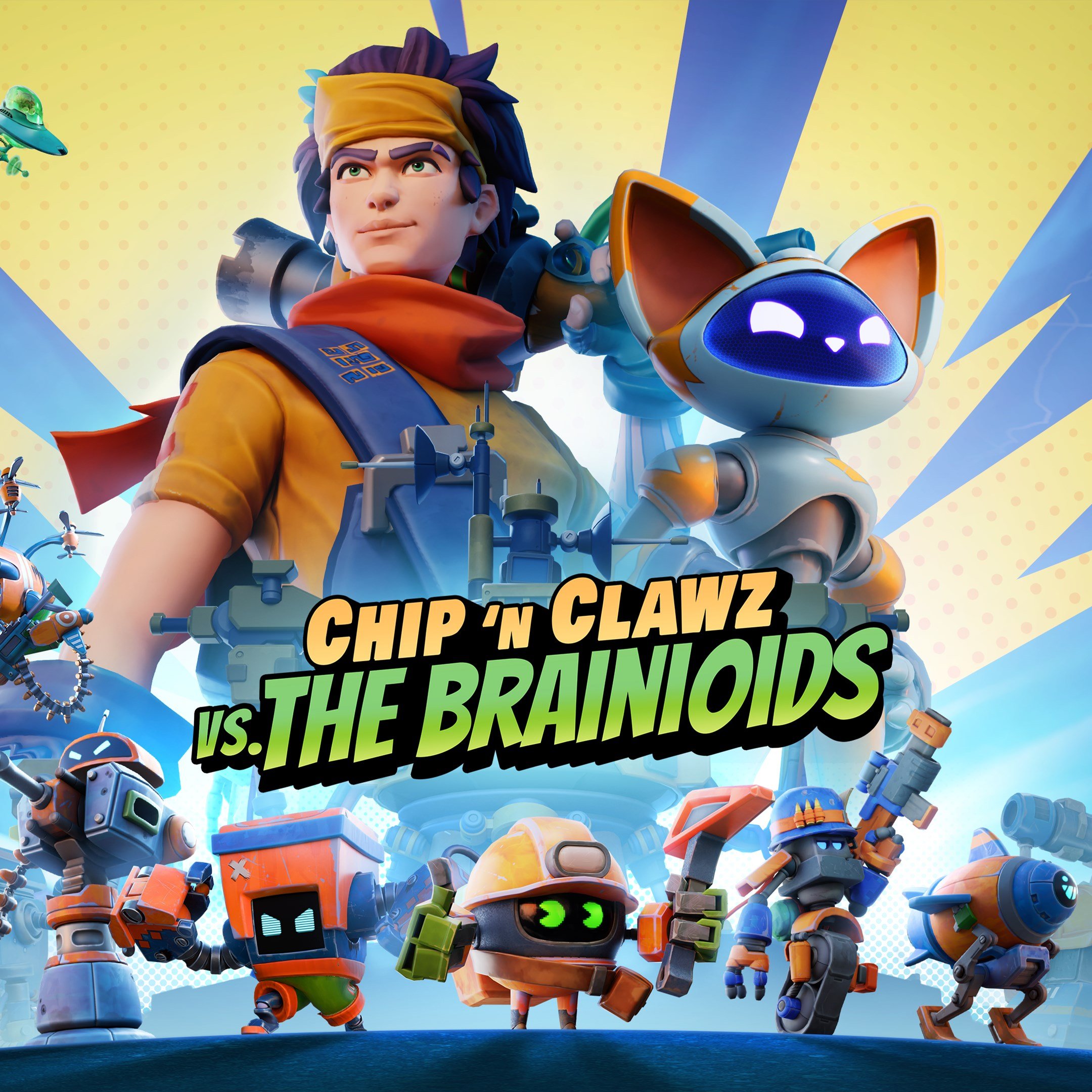 Chip ‘n Clawz vs. The Brainioids