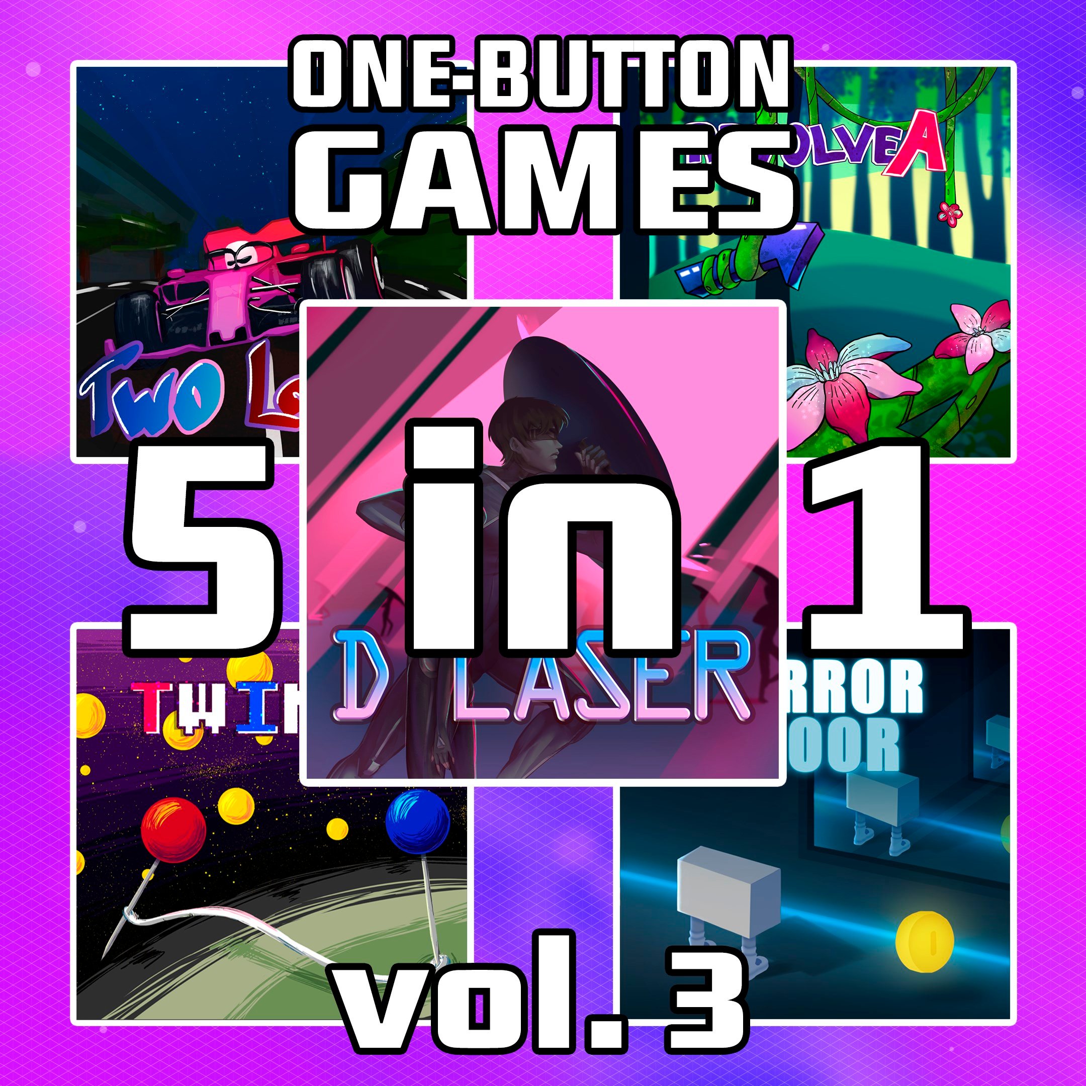 One Button Games 5-in-1 vol. 3 (Xbox One)