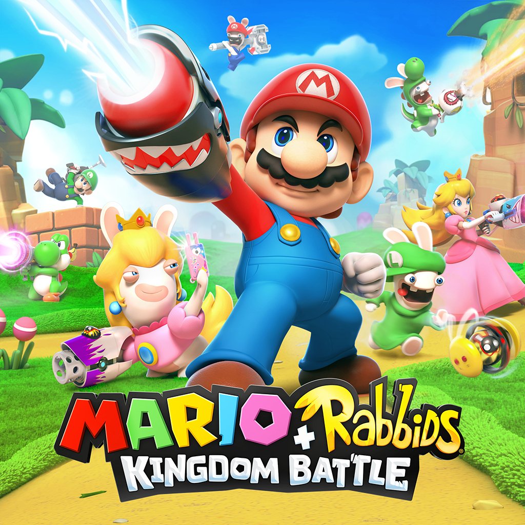 Boxart for Mario + Rabbids Kingdom Battle