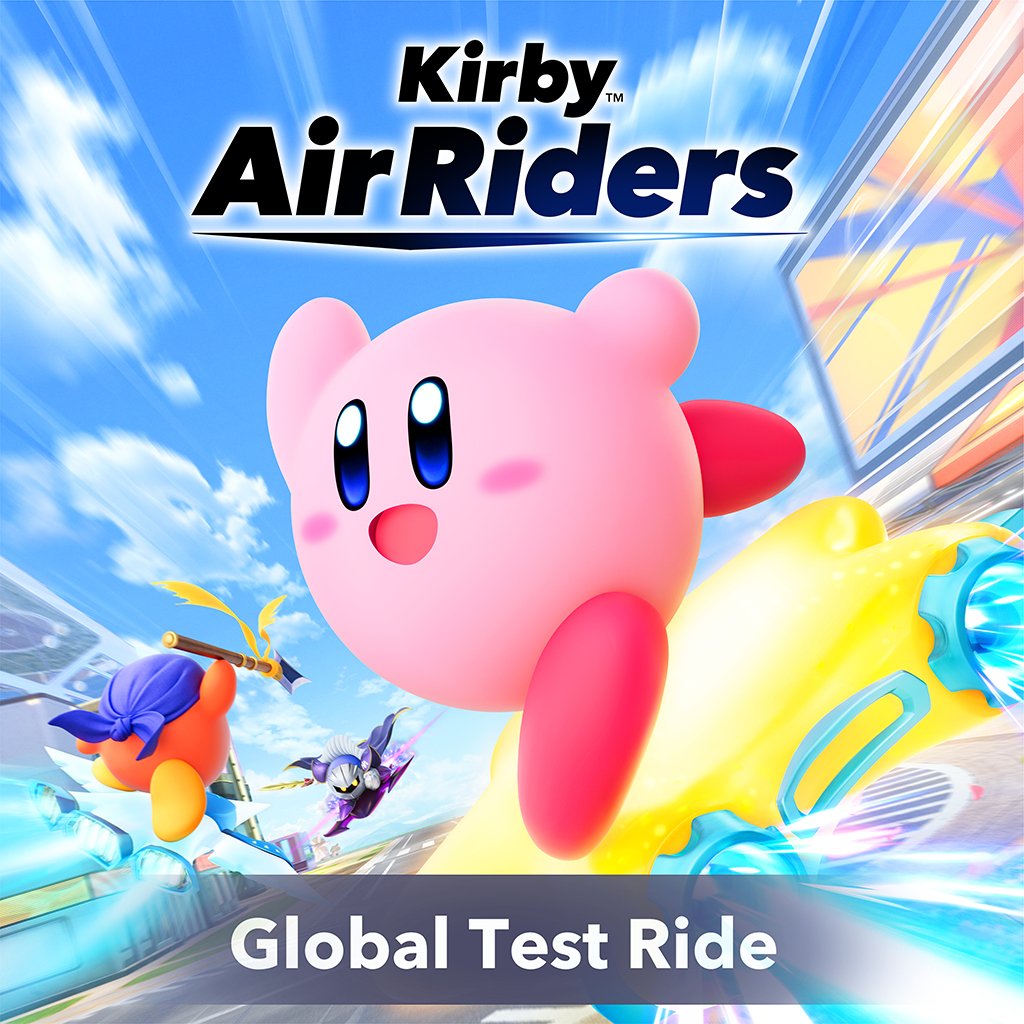 Boxart for Kirby Air Riders: Global Test Ride
