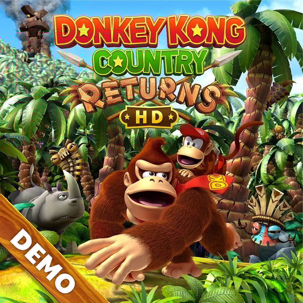 Boxart for Donkey Kong Country Returns HD DEMO