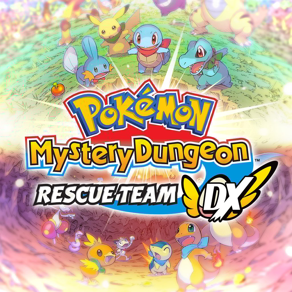 Boxart for Pokémon Mystery Dungeon Rescue Team DX