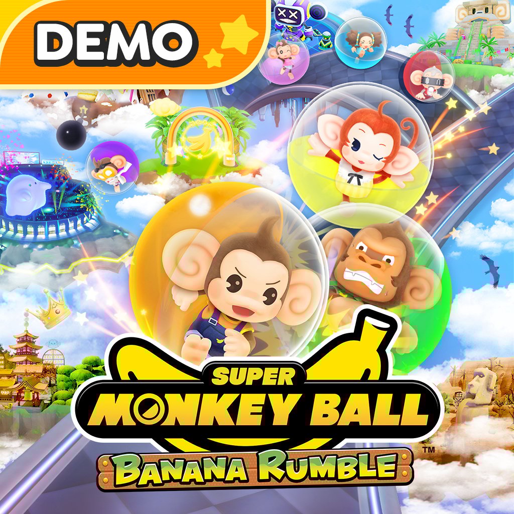 Boxart for Super Monkey Ball Banana Rumble Demo Ver.