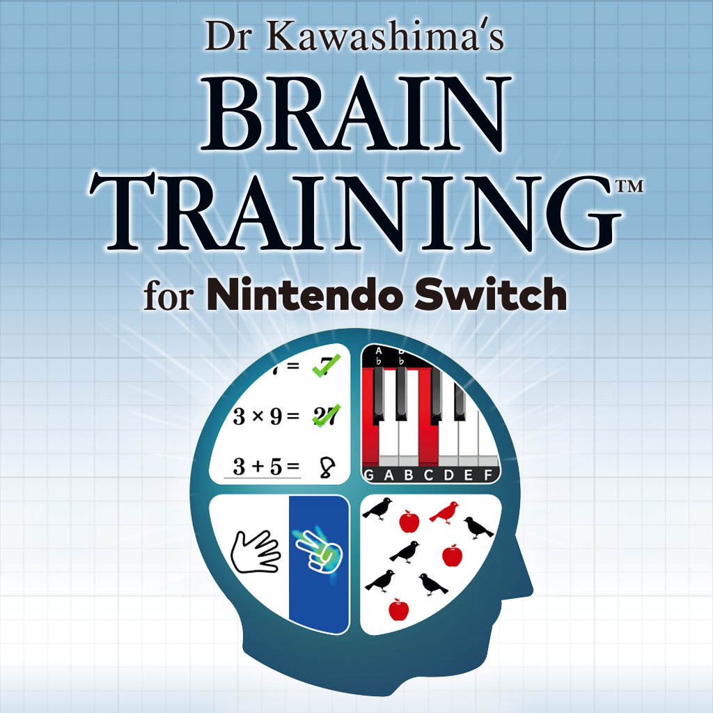 Boxart for Dr Kawashima’s Brain Training for Nintendo Switch
