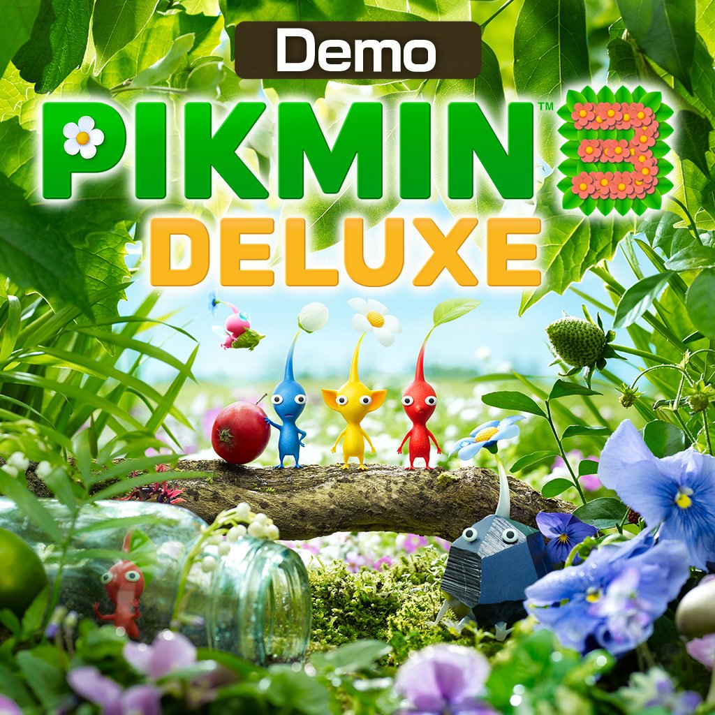 Boxart for Pikmin 3 Deluxe Demo