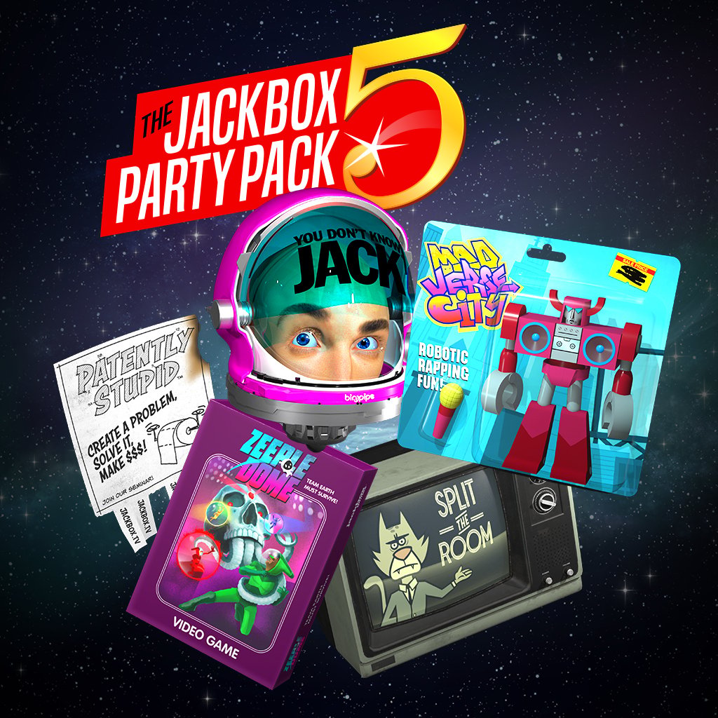 Boxart for The Jackbox Party Pack 5