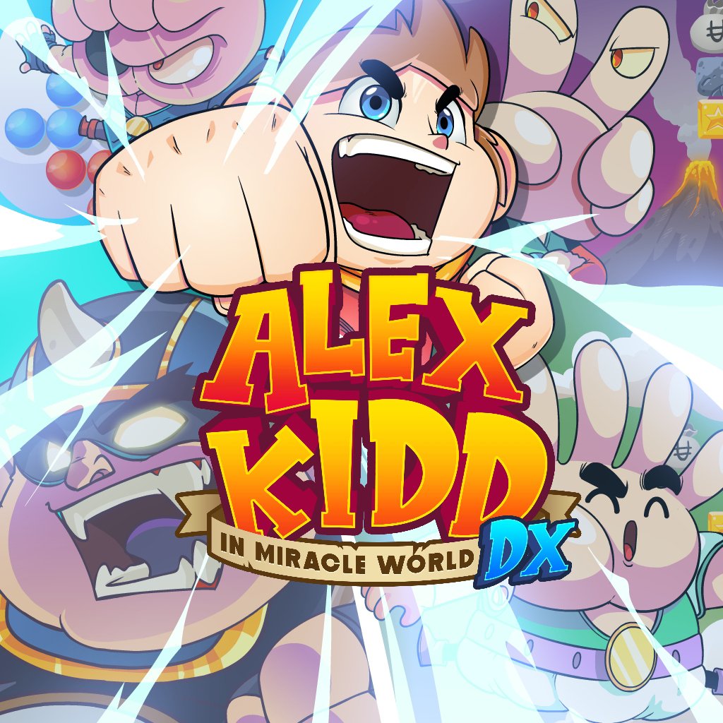 Boxart for Alex Kidd in Miracle World DX Demo
