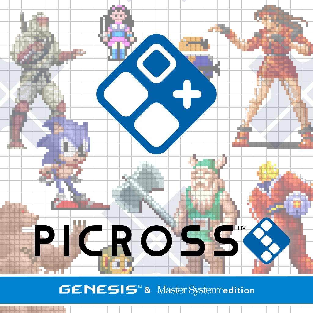 Boxart for Picross S GENESIS & Master System edition