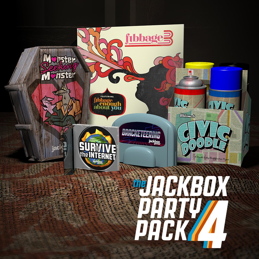 Boxart for The Jackbox Party Pack 4