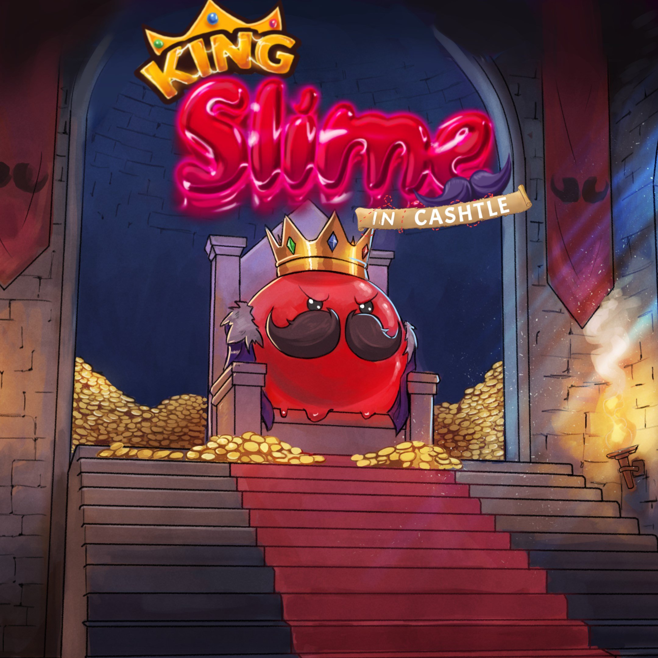 King Slime in Cashtle (Windows)