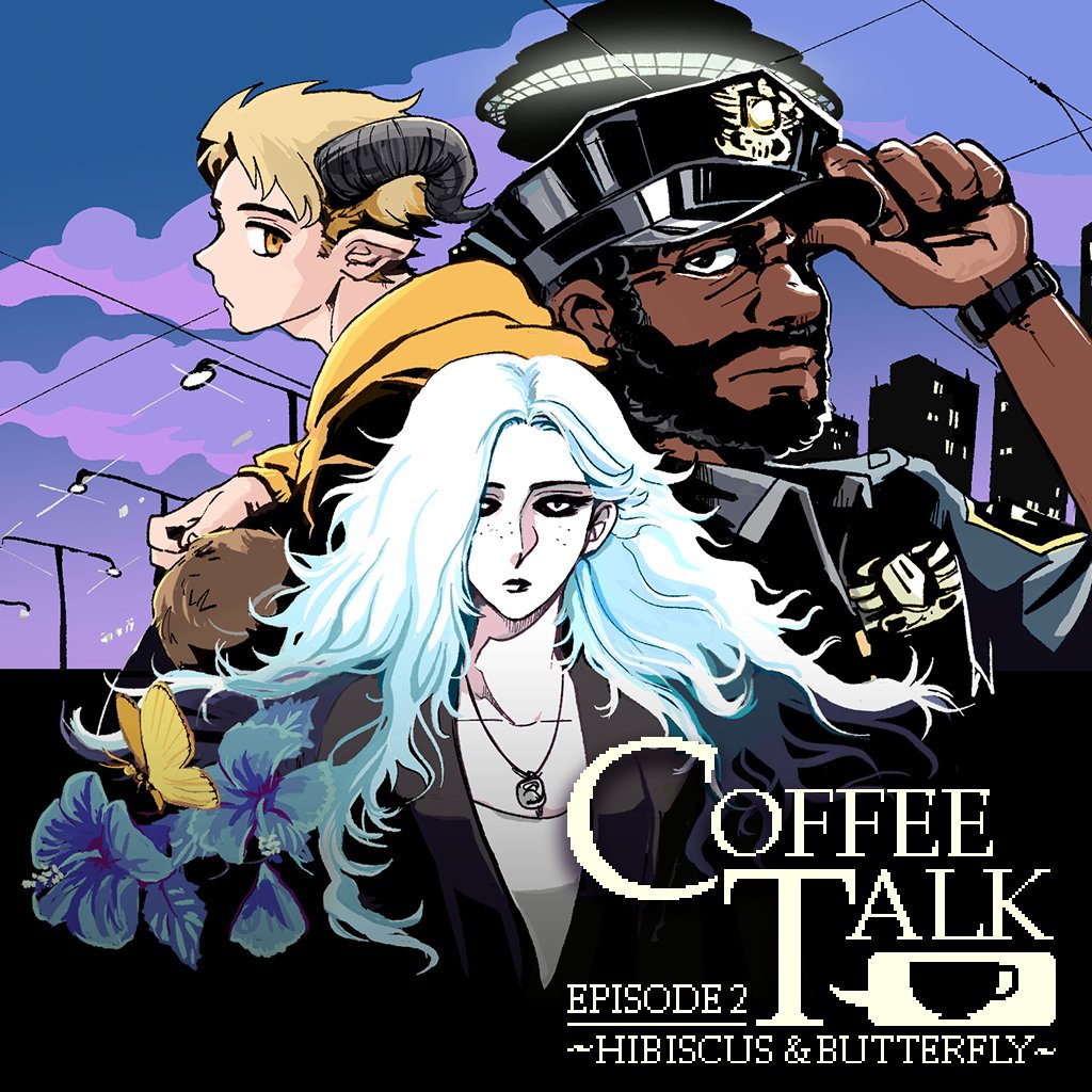 Boxart for Coffee Talk Episode 2: Hibiscus & Butterfly