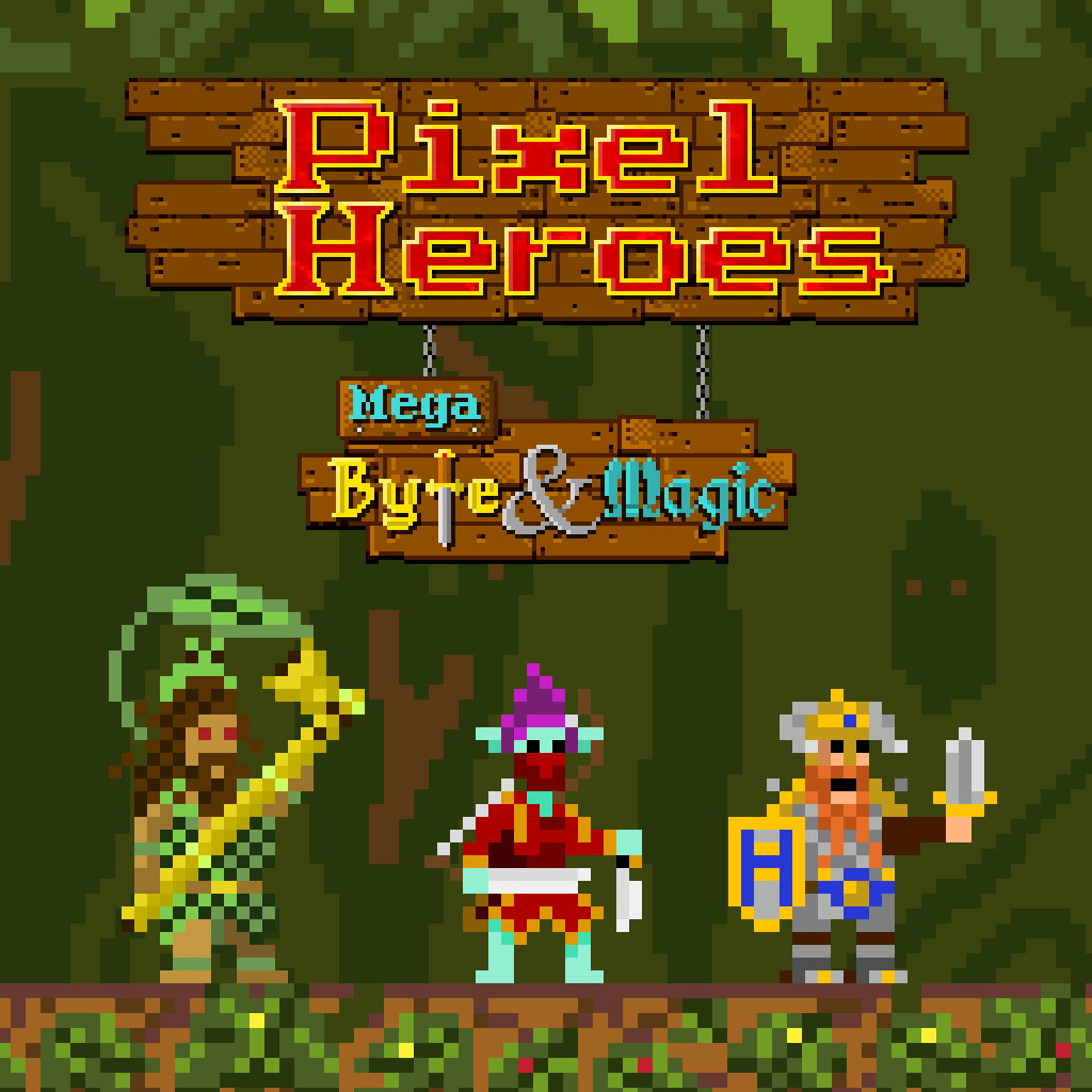 Boxart for Pixel Heroes - Mega Byte and Magic