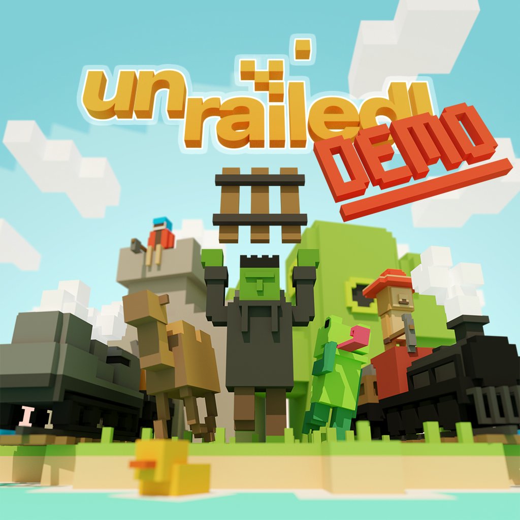 Boxart for Unrailed! Demo