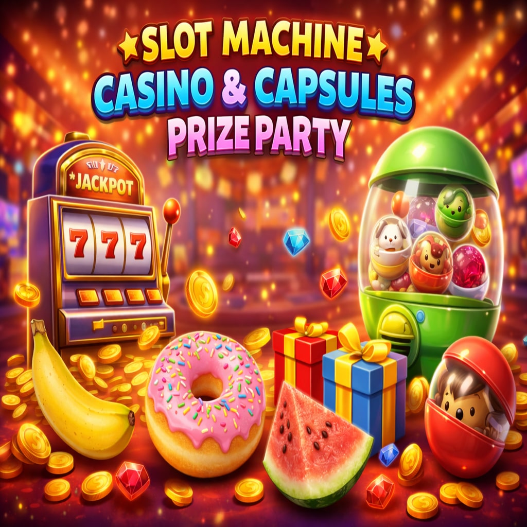 Boxart for Slot Machine Casino & Capsules: Prize Party