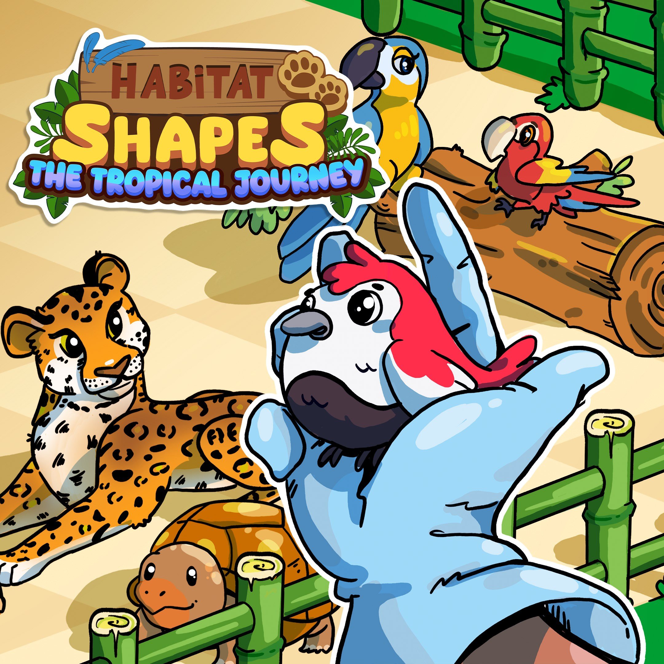 Boxart for Habitat Shapes: The Tropical Journey (Xbox Series)