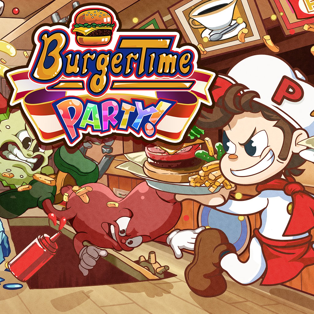 Boxart for BurgerTime Party!