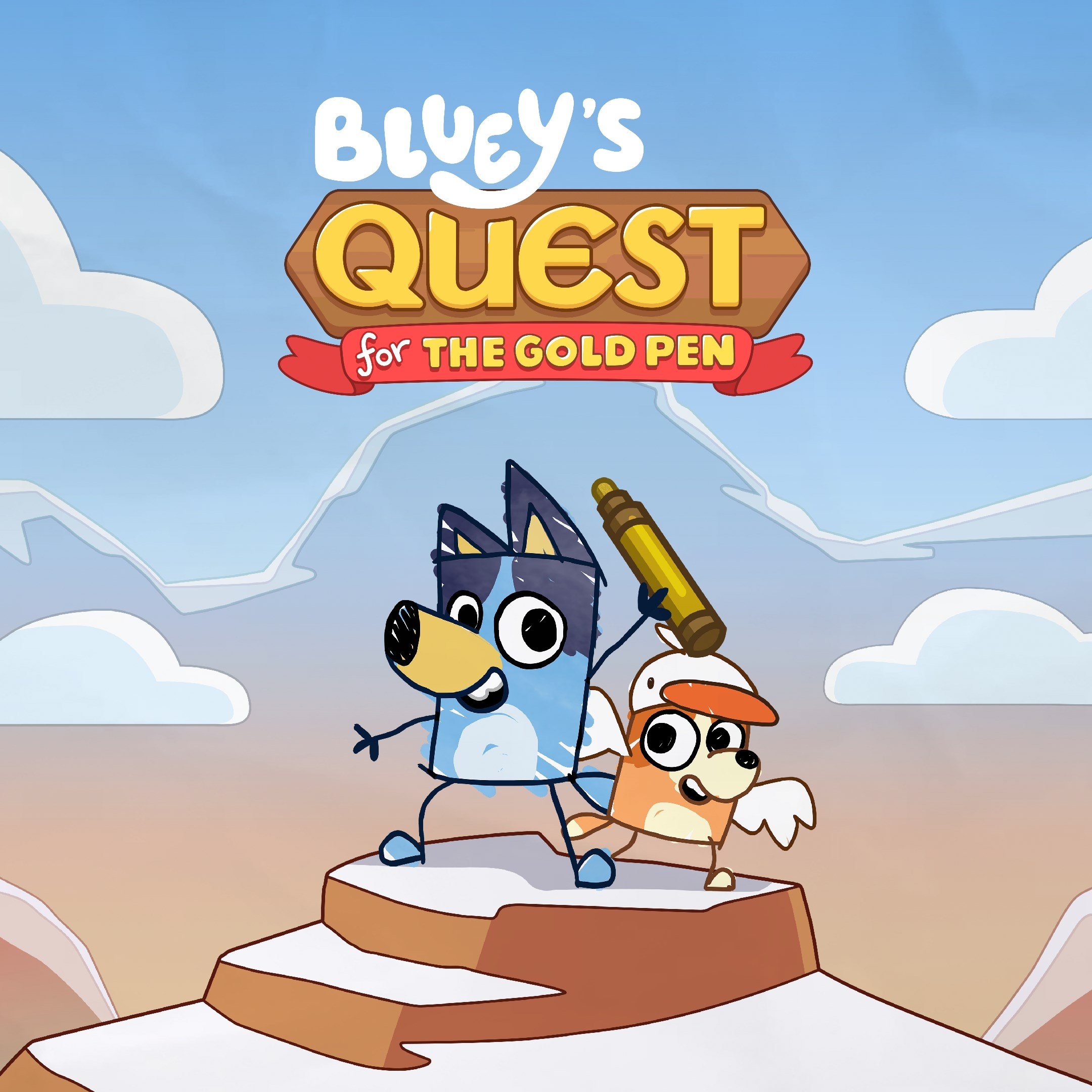 Bluey\'s Quest for the Gold Pen