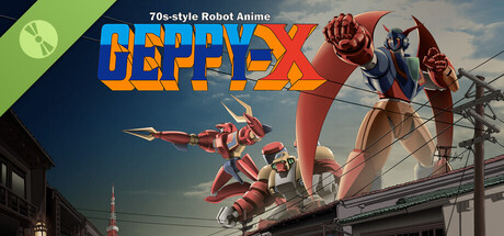 70s-style Robot Anime Geppy-X DEMO