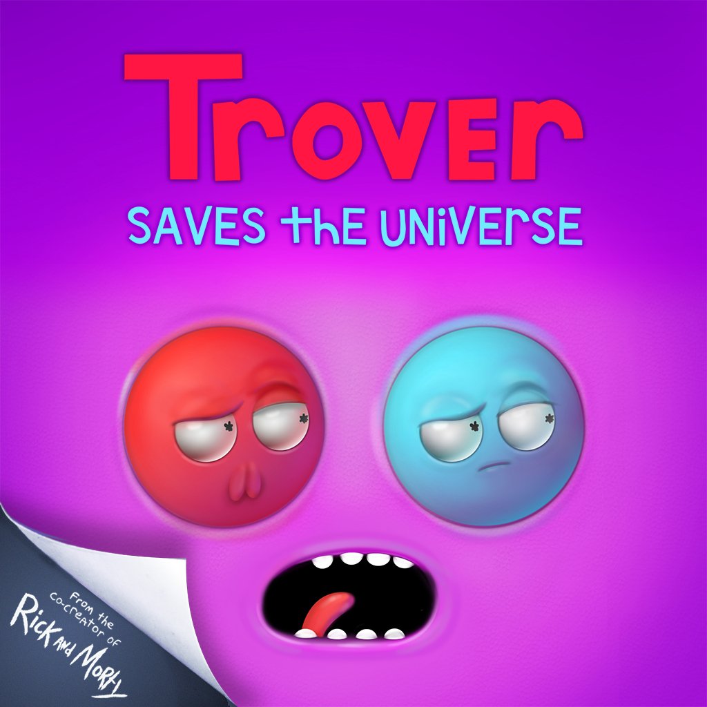 Boxart for Trover Saves the Universe