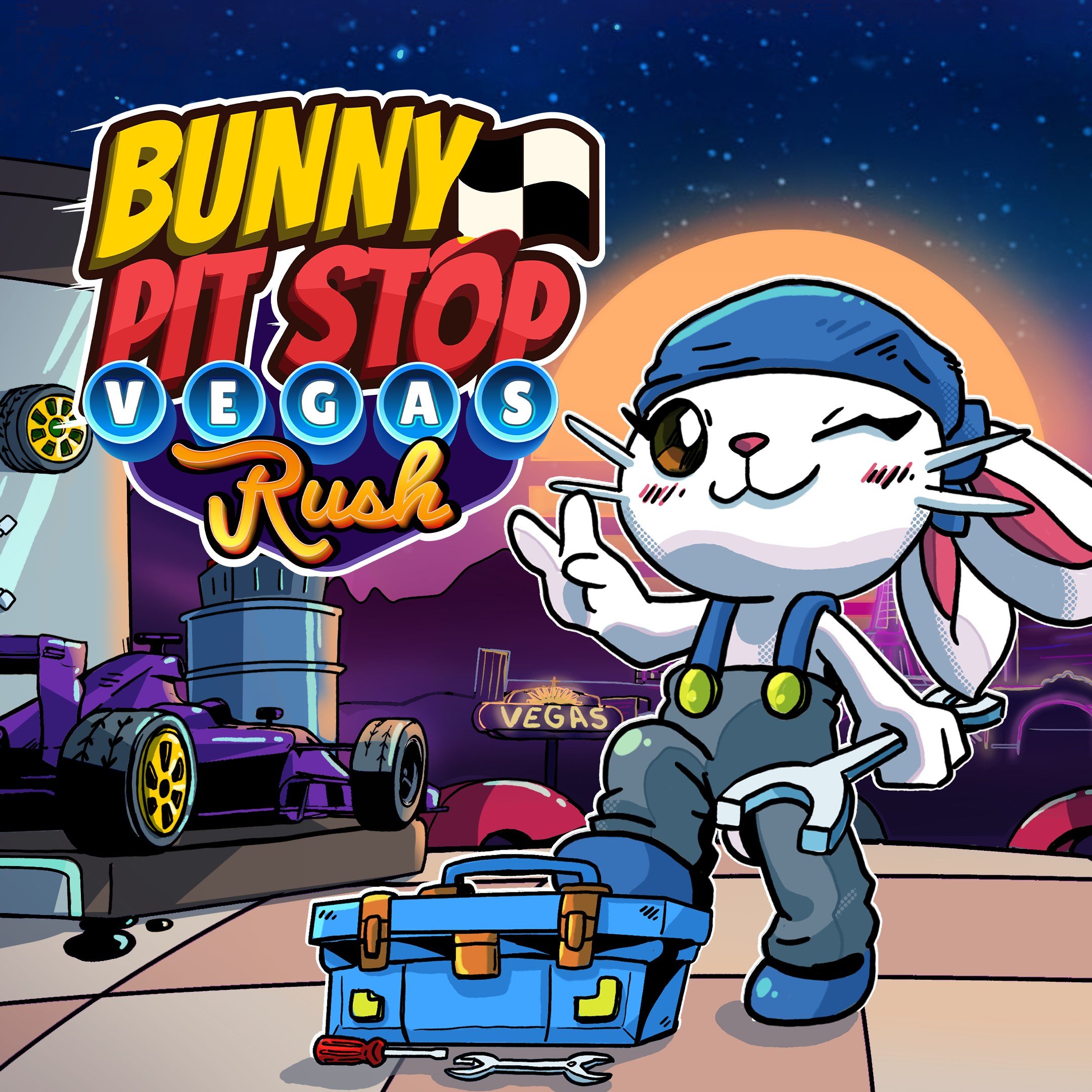Boxart for Bunny Pit Stop: Vegas Rush (Xbox Series)