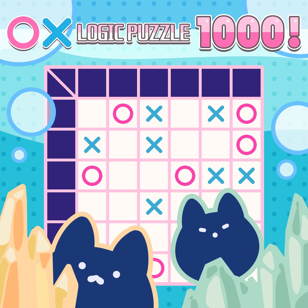 Boxart for OX LOGIC PUZZLE 1000!