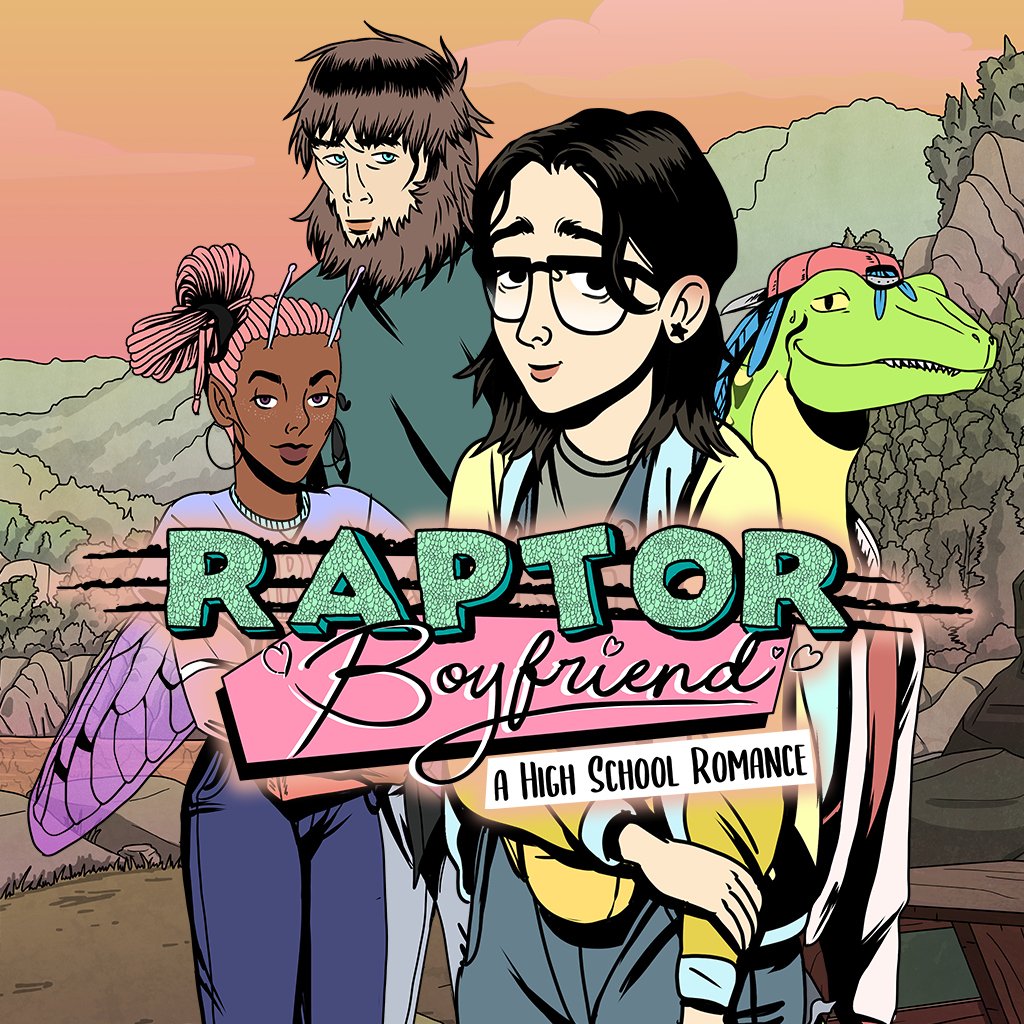 Boxart for Raptor Boyfriend: A High School Romance