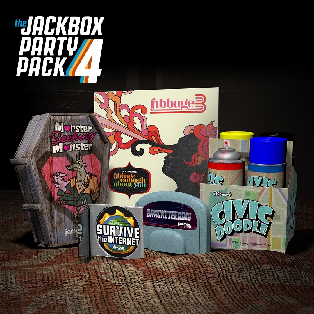 Boxart for The Jackbox Party Pack 4