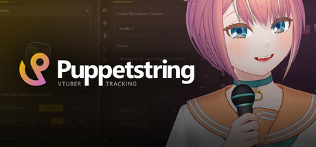 Boxart for Puppetstring VTuber Tracking