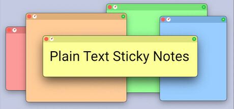 Boxart for Plain Text Sticky Notes