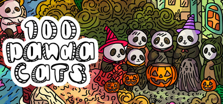 100 Panda Cats