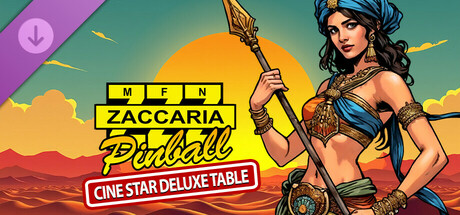 Zaccaria Pinball - Cine Star Deluxe Pinball Table