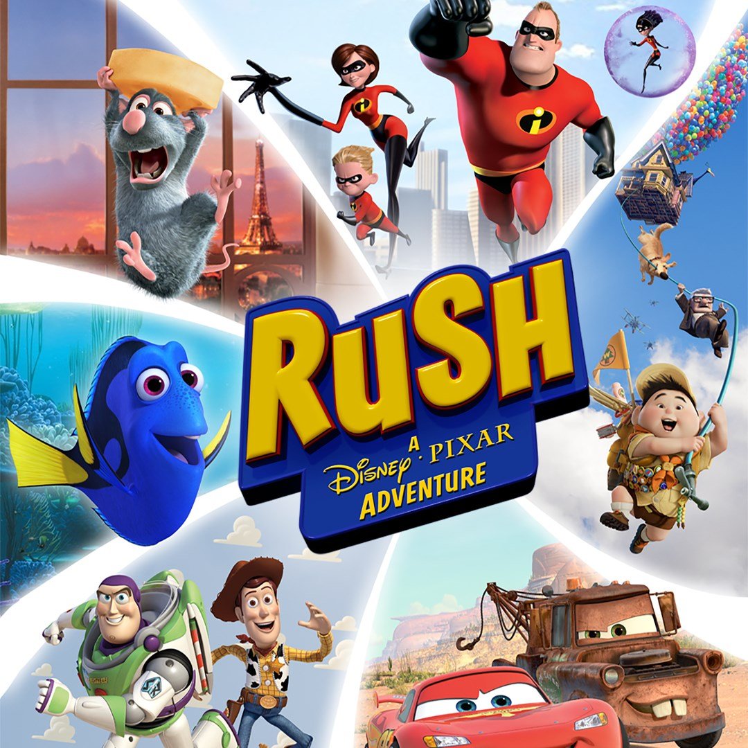 Boxart for Rush: A DisneyPixar Adventure