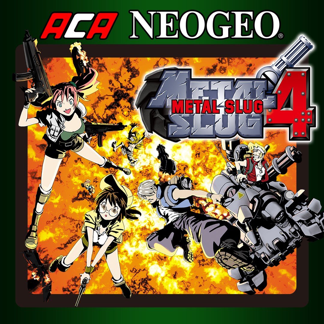 Boxart for ACA NEOGEO METAL SLUG 4