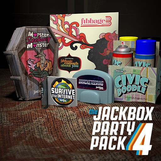 Boxart for The Jackbox Party Pack 4